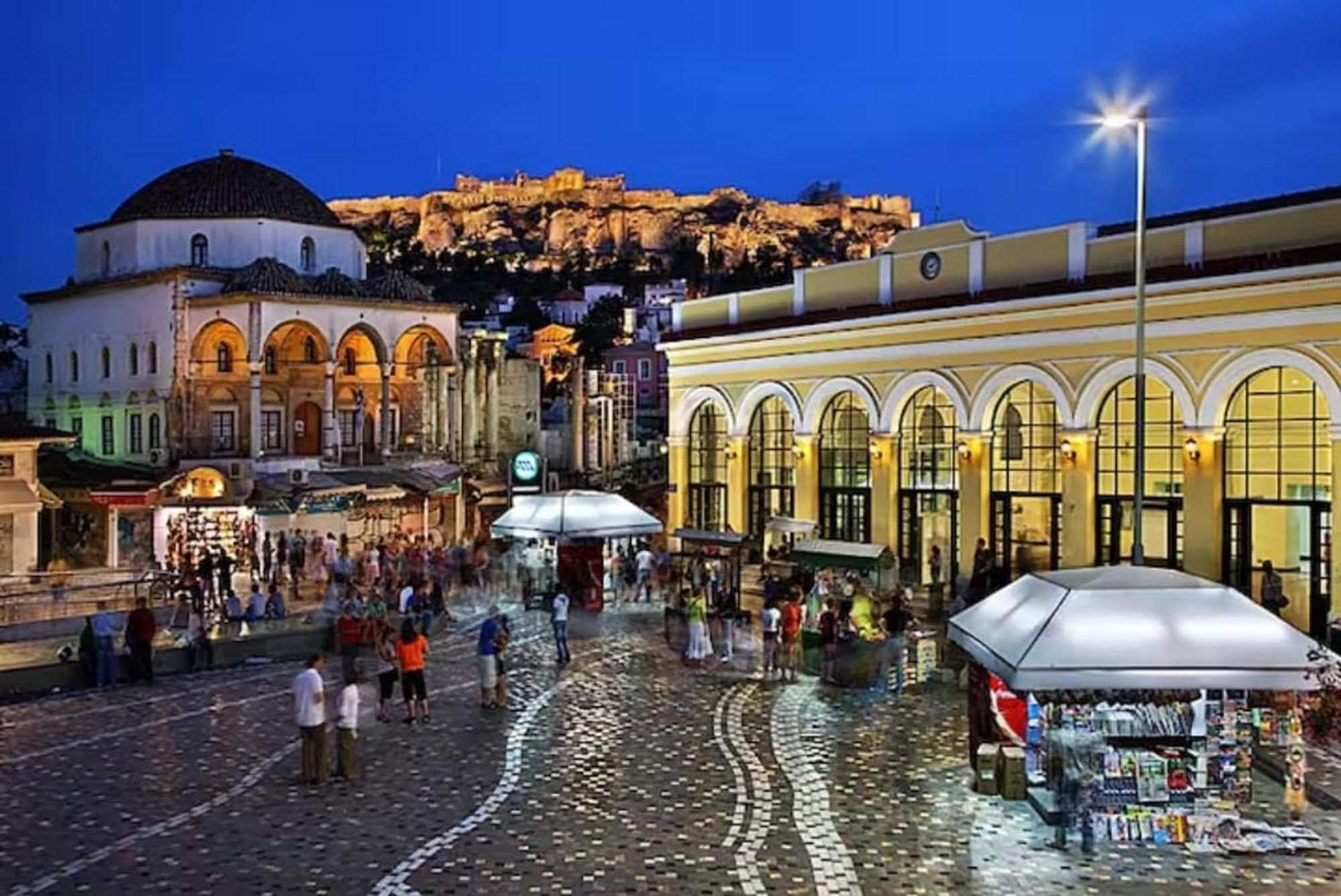Milos 513 Plaka - Monastiraki By Superhost Hub Atene Esterno foto